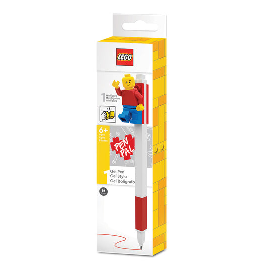 IQ LEGO® 2.0 Stationery Red Gel Pen with Minifigure (52602)
