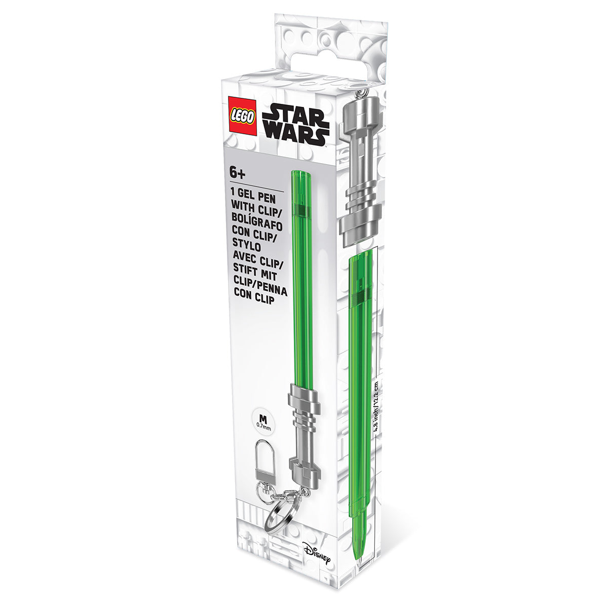 LEGO® STAR WARS™ LIGHTSABER™ Gel Pen with Clip - Lime (53512)