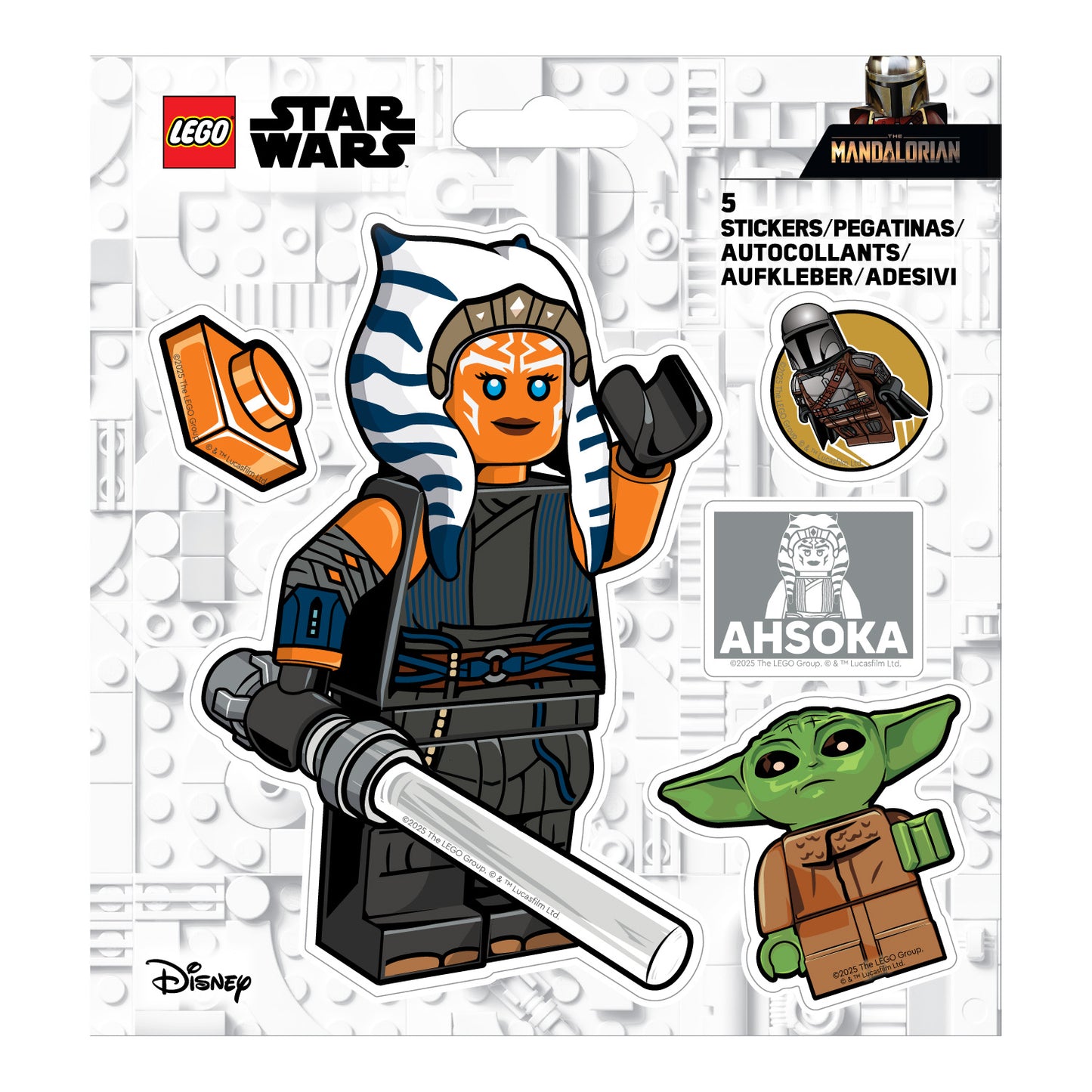 LEGO® STAR WARS™ The Mandalorian™ Sticker Ahsoka Tano™ (53767)