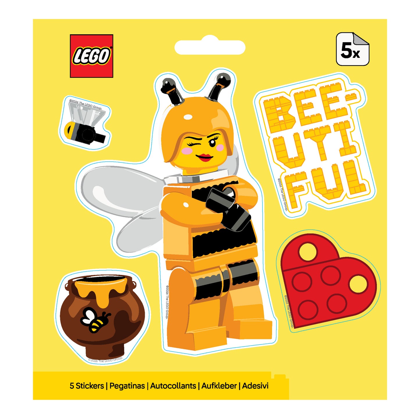 LEGO® Minifigures™ Sticker Valentine Bee (53817)