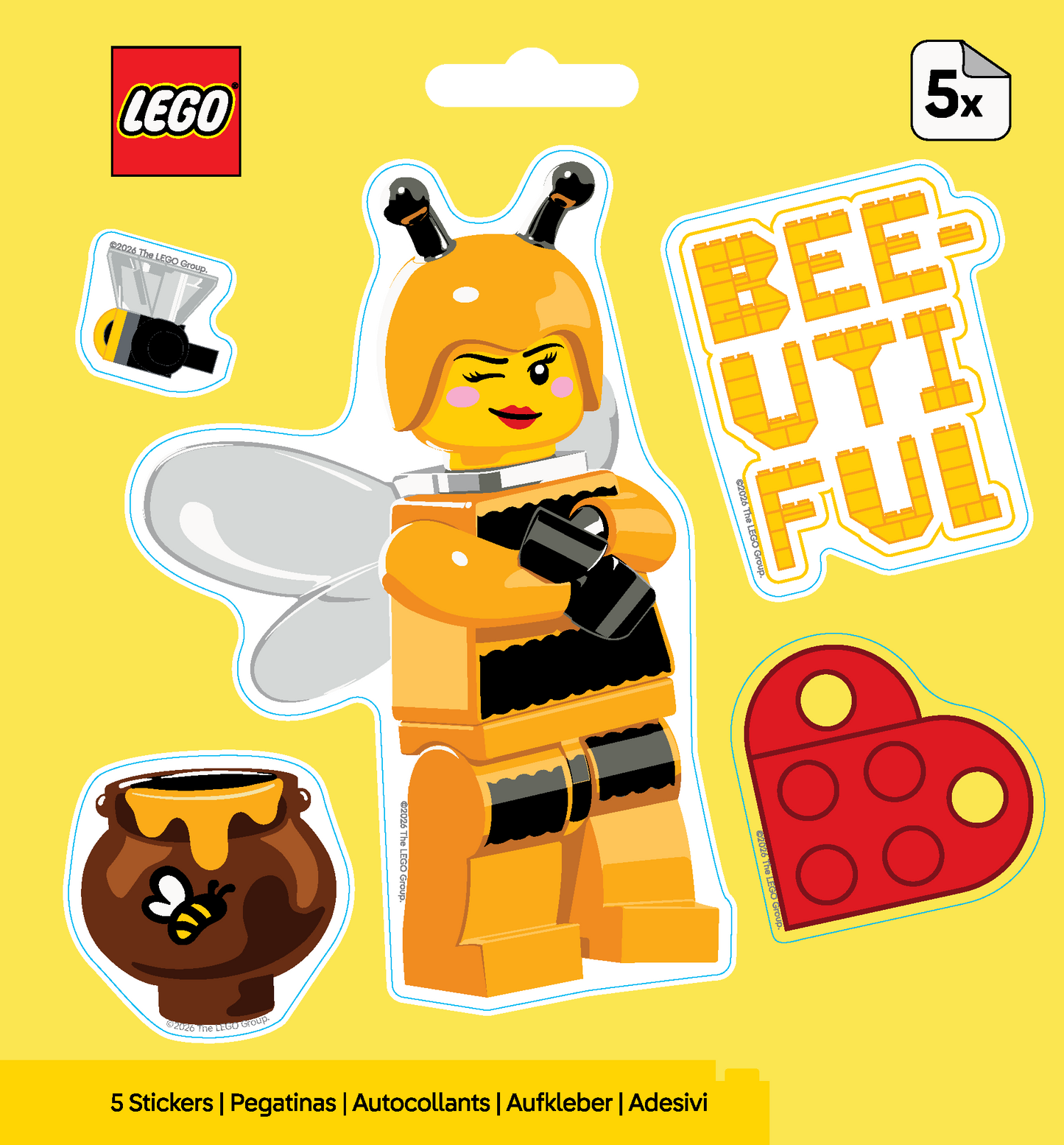 LEGO® Minifigures™ Sticker Valentine Bee (53817)