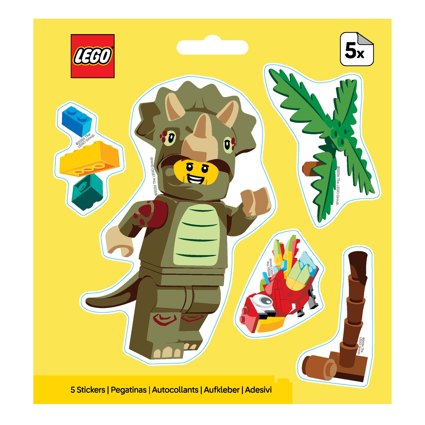 LEGO® Minifigures™ Sticker Triceratops (53822)