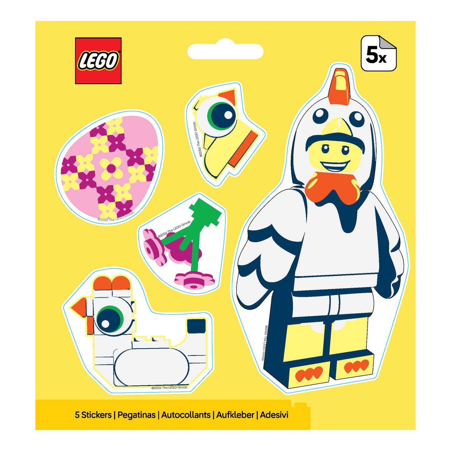 LEGO® Minifigures™ Sticker Easter Chicken Suit Guy (53837)