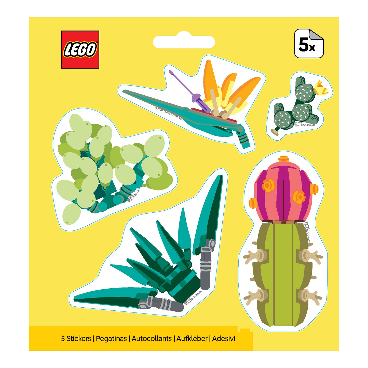 LEGO® Sticker Botanicals Cacti (53844)