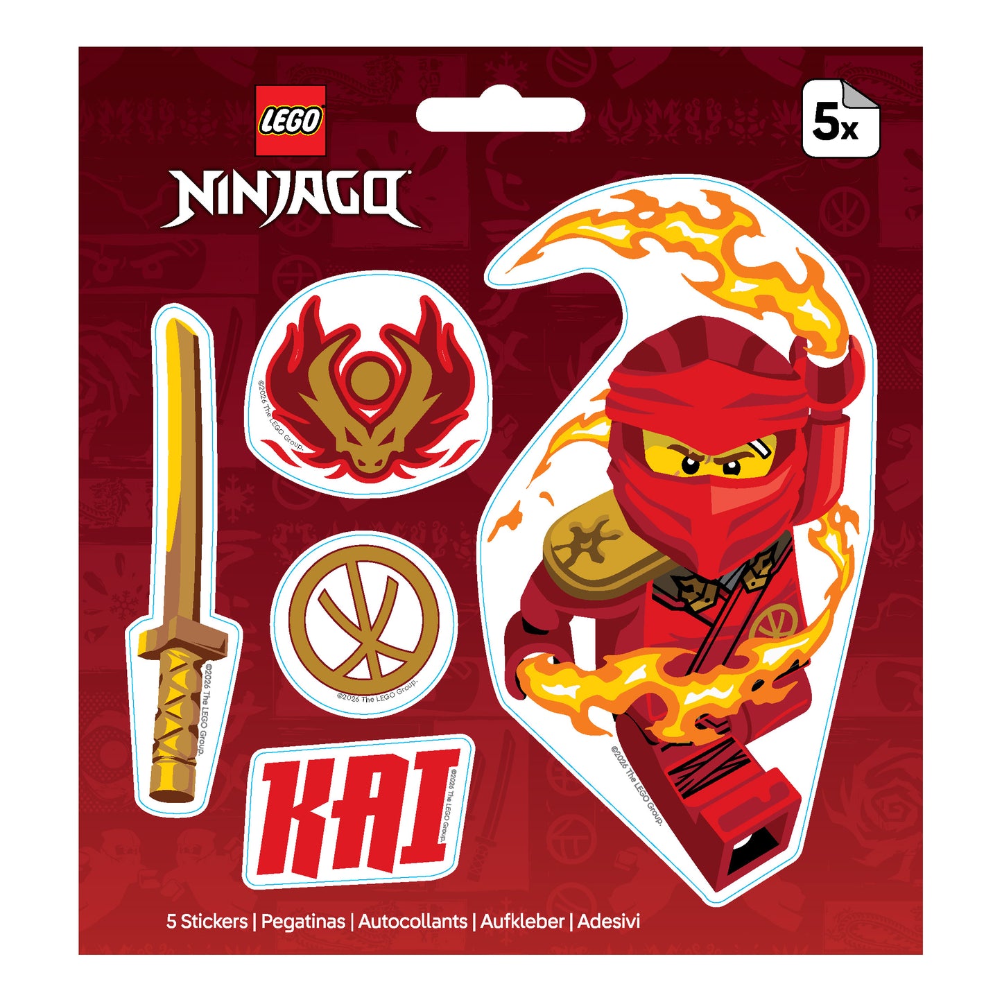 LEGO® Ninjago® Sticker Kai (53849)
