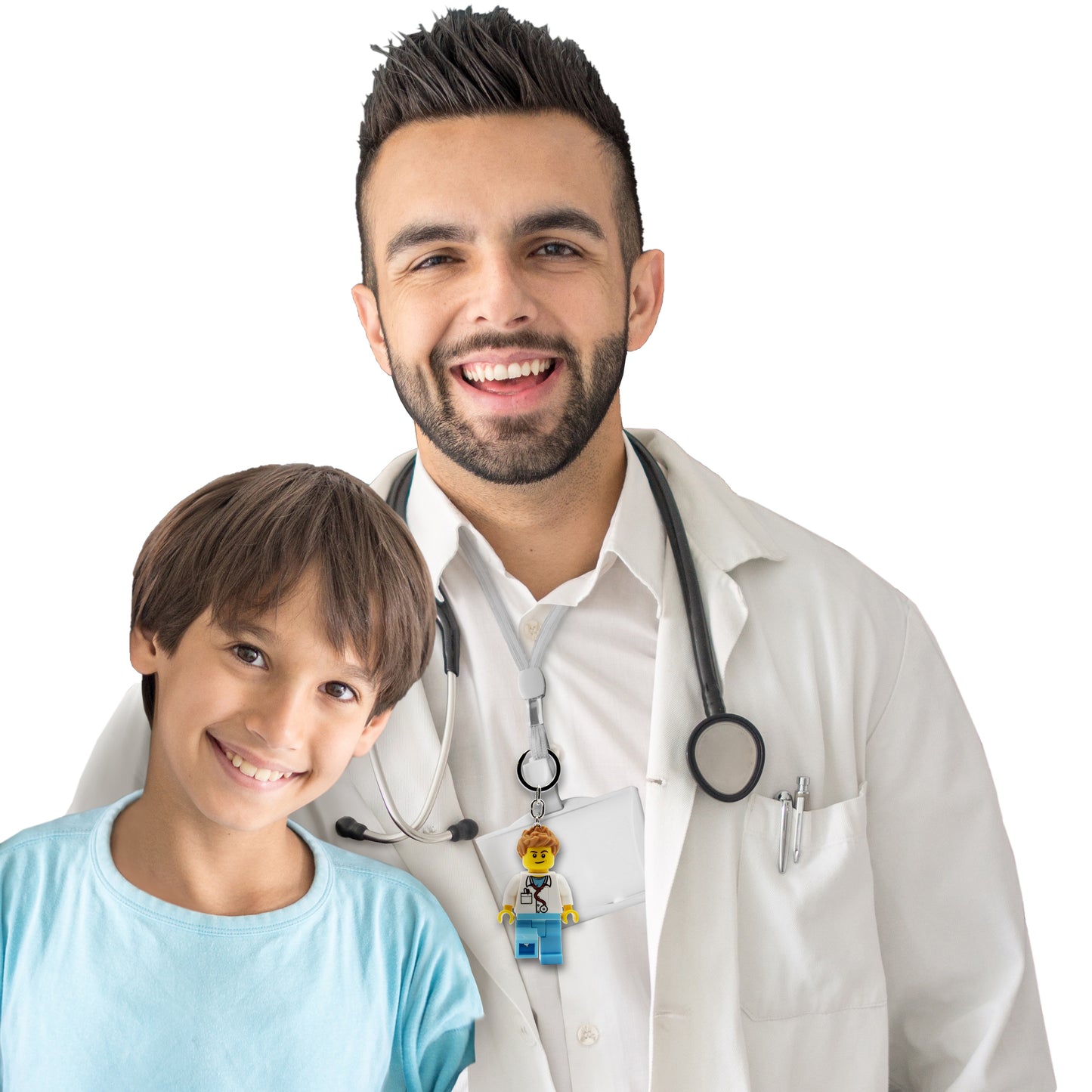 LEGO® City Keychain Light Male Doctor (KE184H)