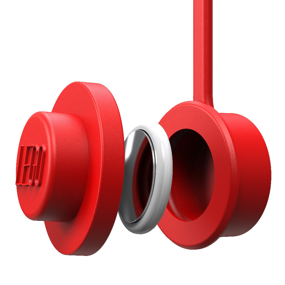 LEGO® AirTag Holder 1x1 Round Red (53909)