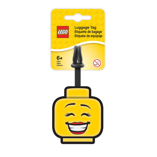 IQ LEGO® Iconic Girl Face Bag Tag (51168)