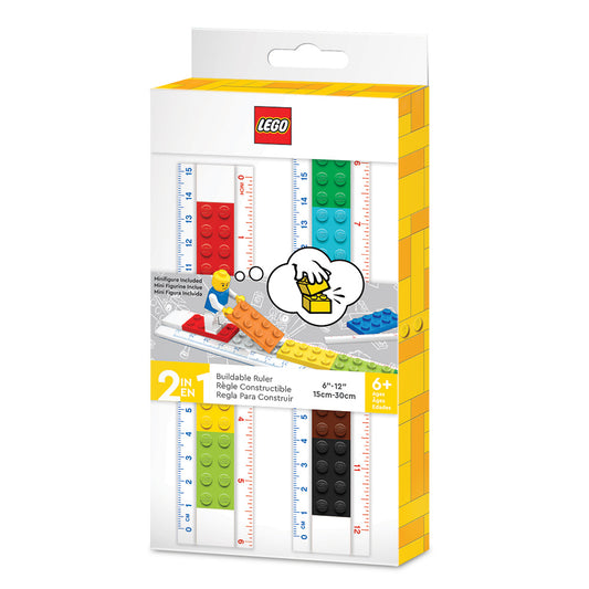 IQ レゴ 2.0シリーズ 文房具 ミニフィギュア付きコンバーチブルな定規 (52558)