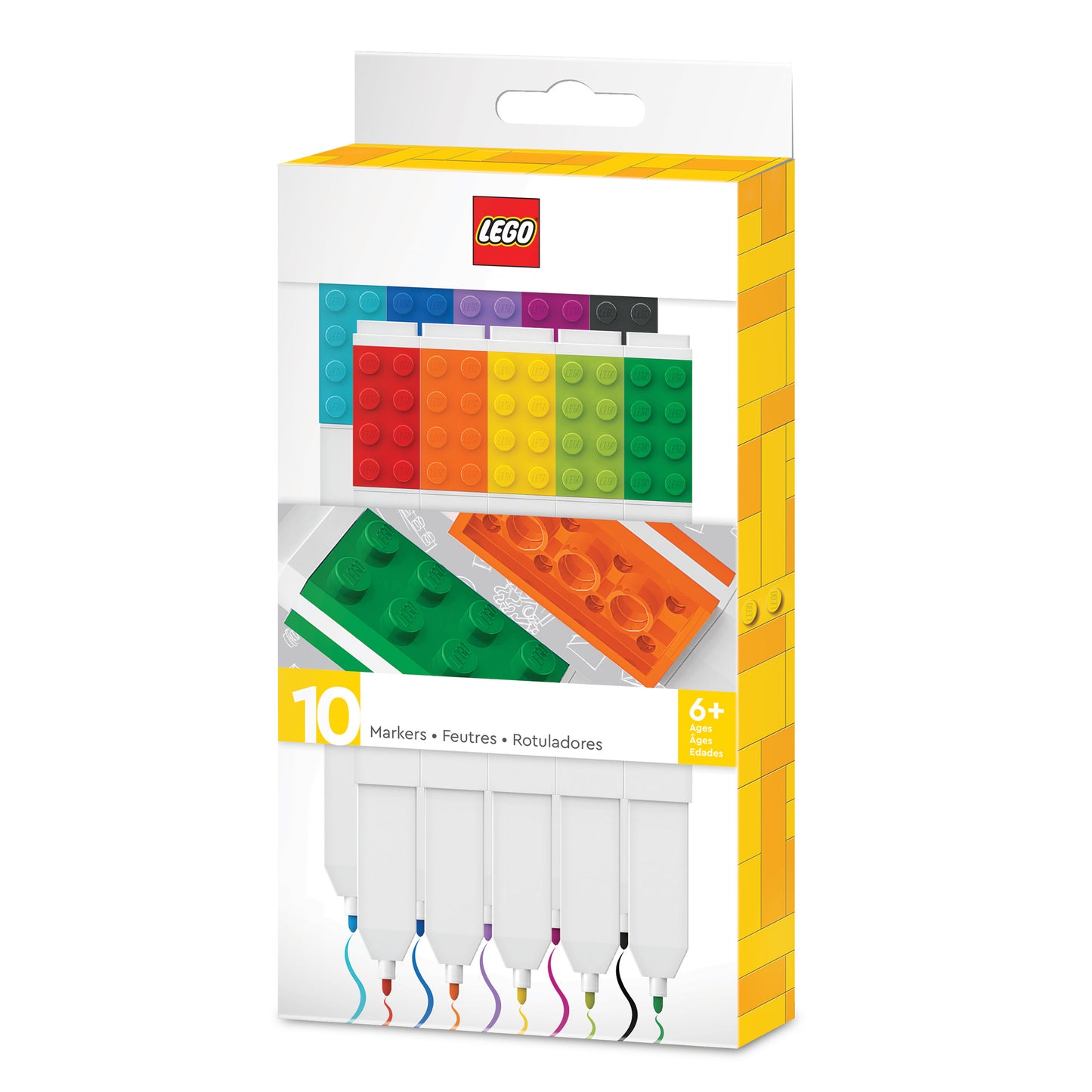 IQ レゴ 2.0シリーズ 文房具 マーカー 12色セット (51644)