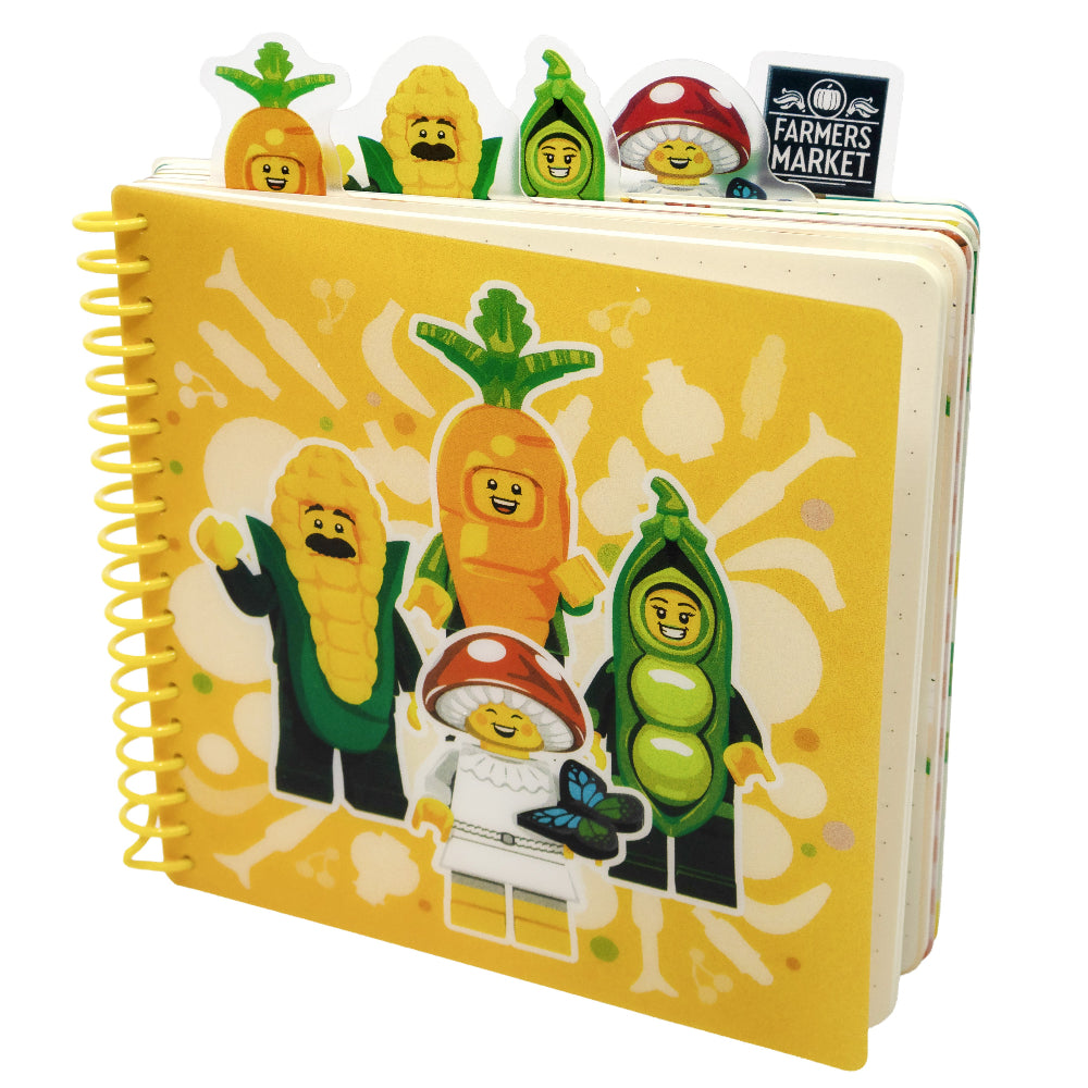 LEGO® Farmers Market Tab Notebook (53596)