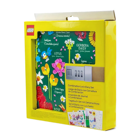 LEGO® Combination Lock Journal Box Set Botanicals (53598)