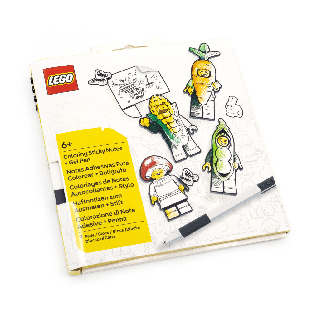 LEGO® Minifigures™ Sticky Notes and Gel Pen Set Farmers Market (53672)