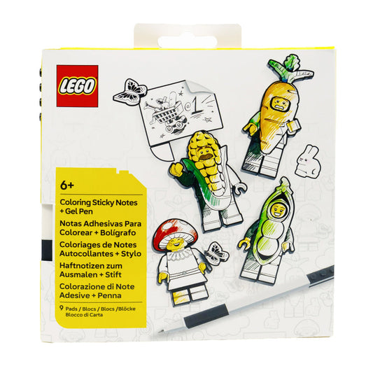 LEGO® Minifigures™ Sticky Notes and Gel Pen Set Farmers Market (53672)