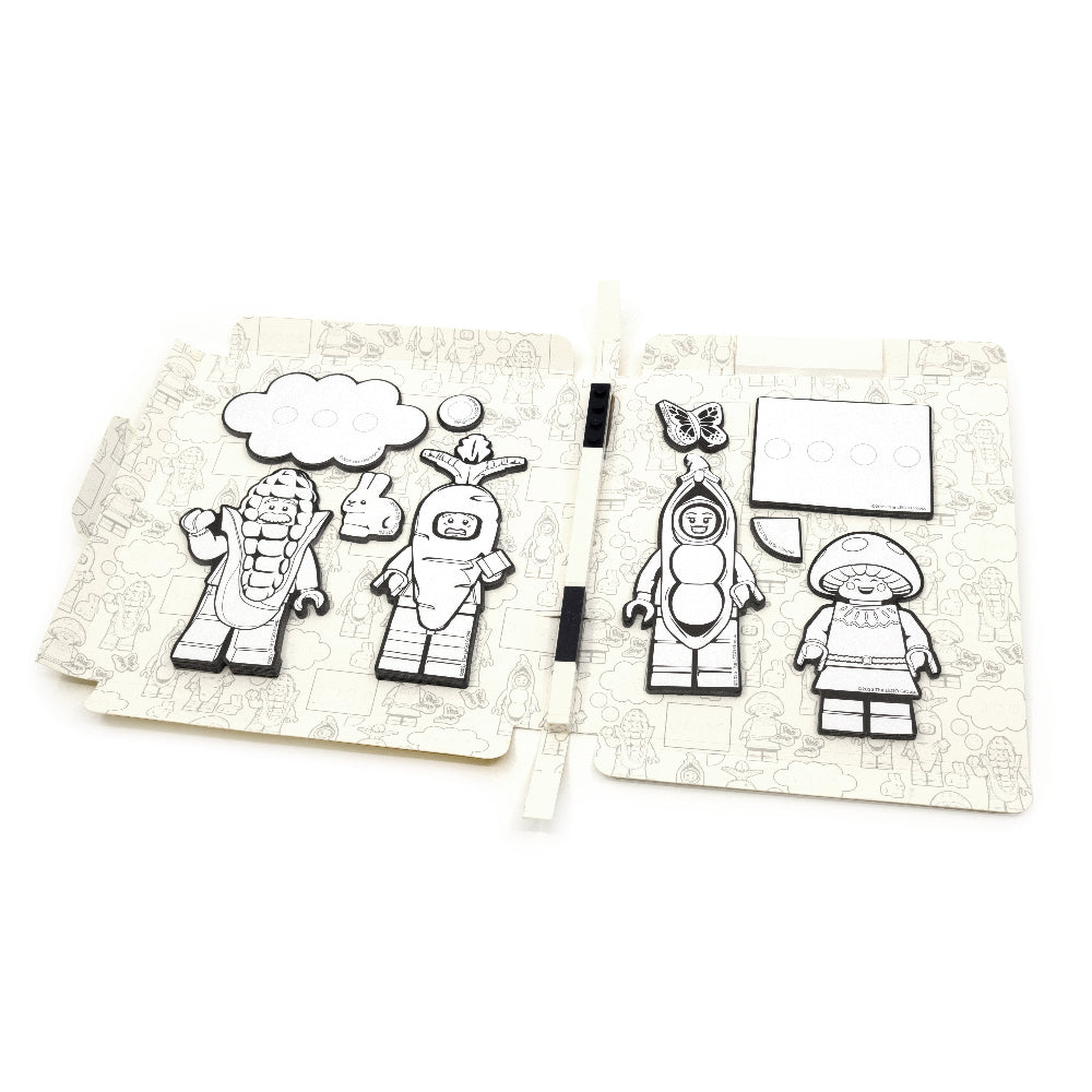 LEGO® Minifigures™ Sticky Notes and Gel Pen Set Farmers Market (53672)