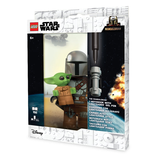LEGO® Star Wars™ The Mandalorian™ Notebook and LIGHTSABER™ Gel Pen The Mandalorian™ (53688)