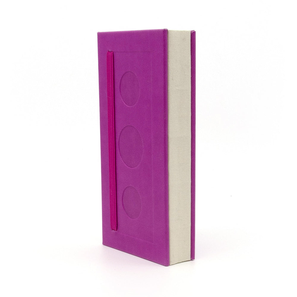LEGO® Locking Notebook with Gel Pen Red Violet- 1x2 (53696)