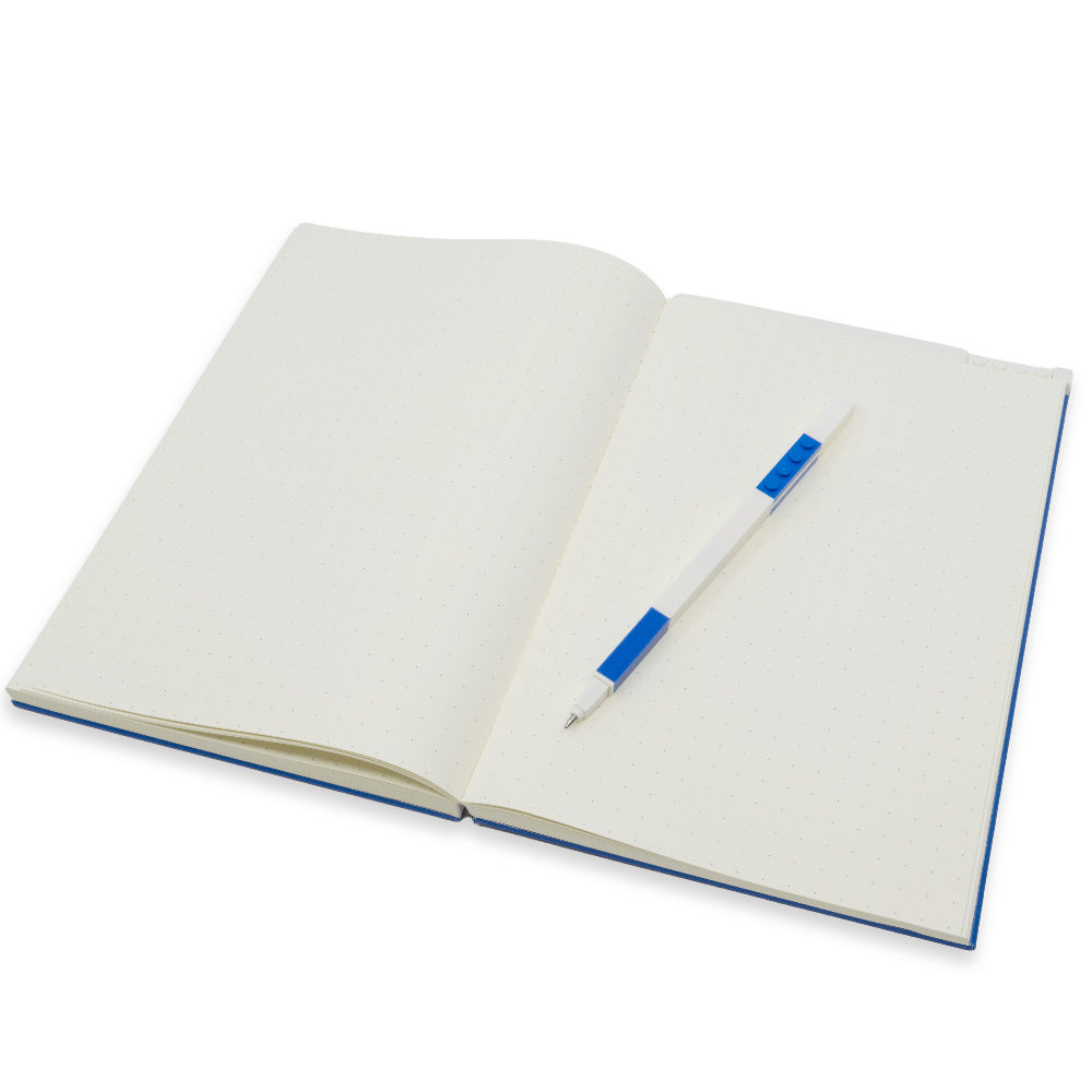LEGO® Locking Notebook with Gel Pen Blue - 2x3 (53699)