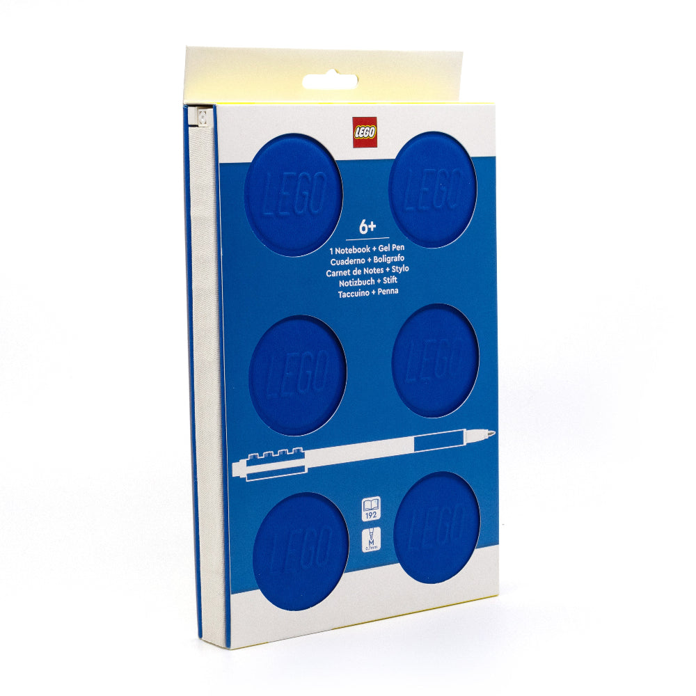 LEGO® Locking Notebook with Gel Pen Blue - 2x3 (53699)