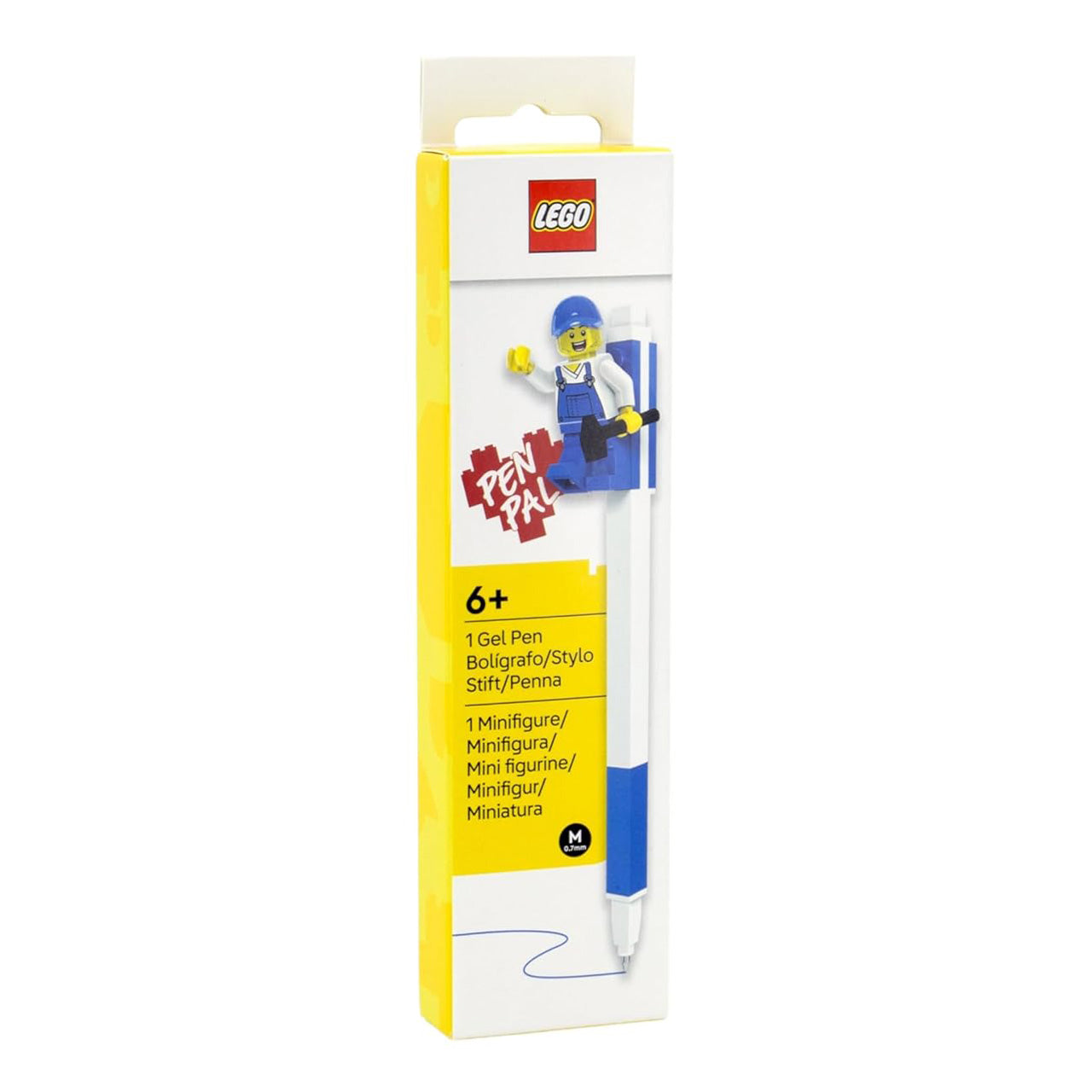 LEGO® Pen Pel Gel Pen with Minifigure Blue (53702)