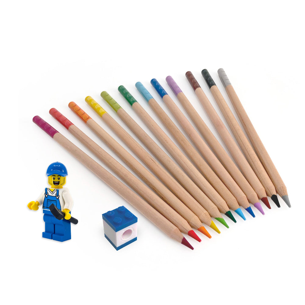 LEGO® Colored Pencils with Topper 12 Pack (53706)