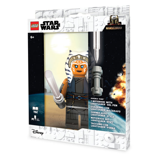 LEGO® Star Wars™ The Mandalorian™ Notebook and LIGHTSABER™ Gel Pen Ahsoka Tano™ (53717)