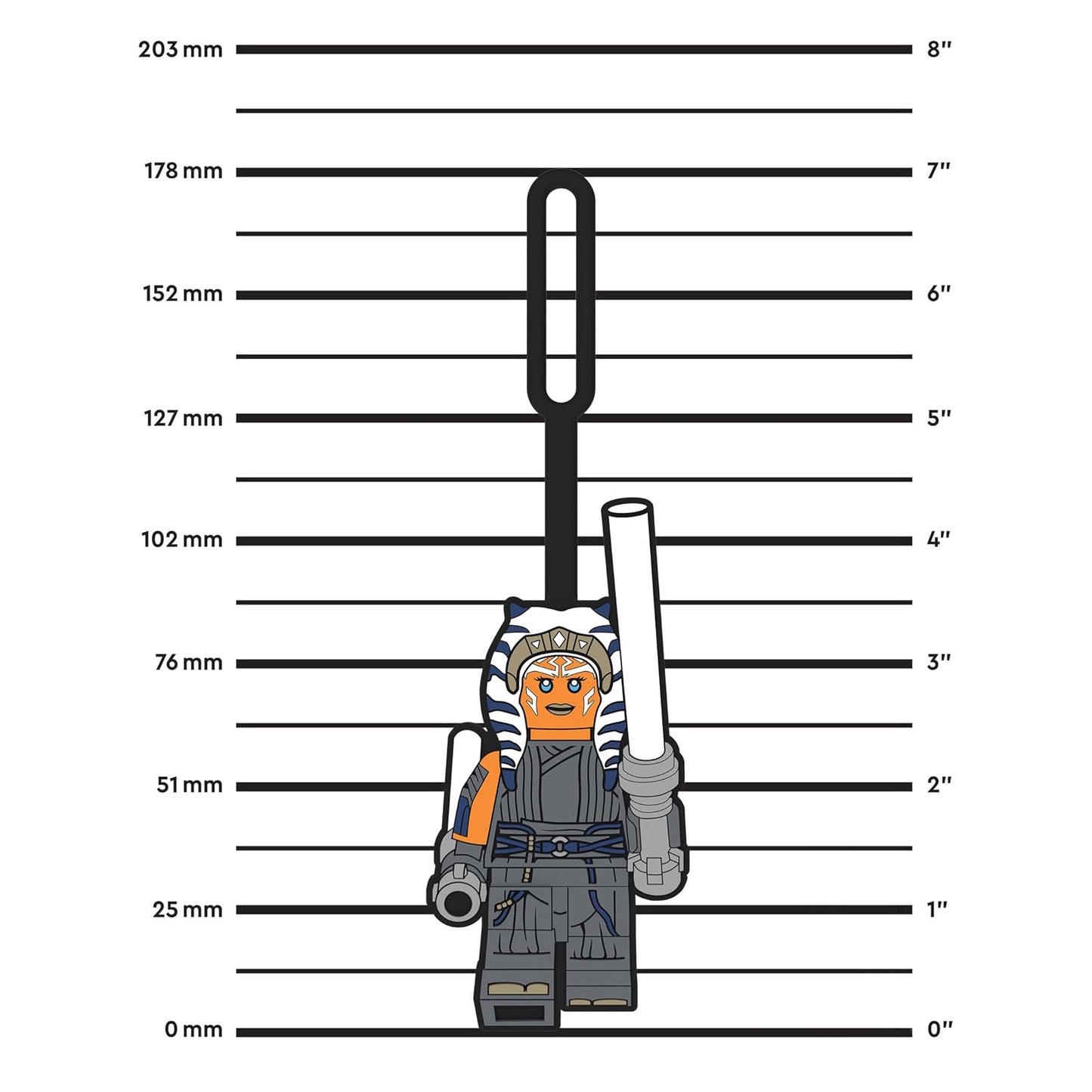 LEGO® Star Wars™ Mandalorian™ Bag Tag Ahsoka Tano™ (53745)