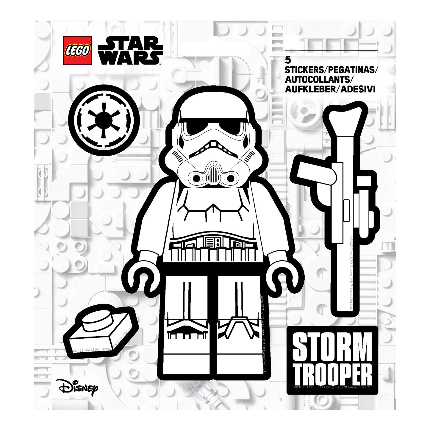 LEGO® STAR WARS™ Sticker Stormtropper™ BW (53751)