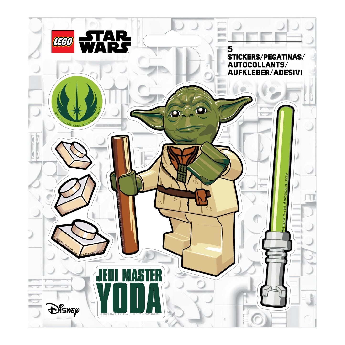 LEGO® STAR WARS™ Sticker Yoda™ (53758)