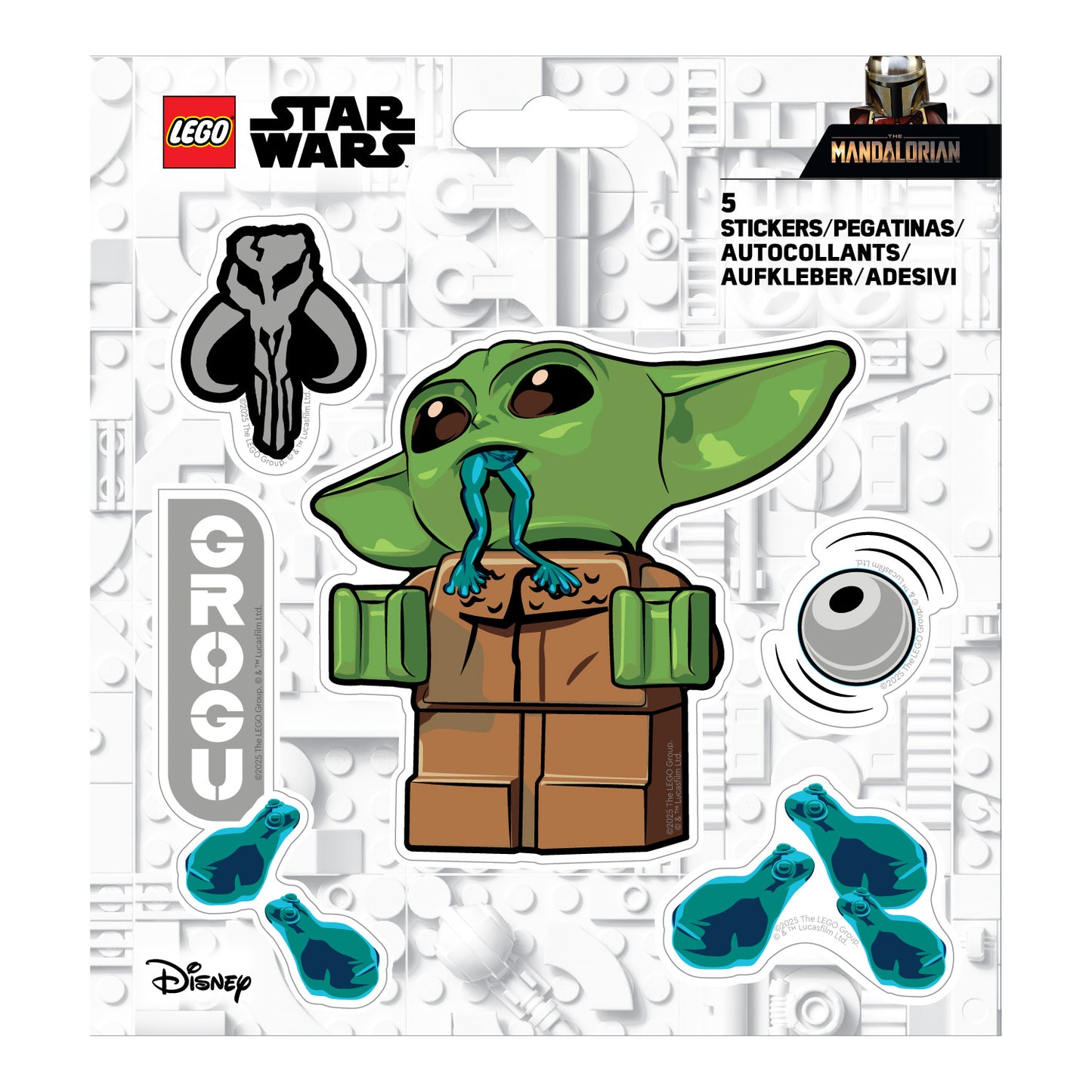LEGO® STAR WARS™ The Mandalorian™ Sticker Grogu™ (53766)