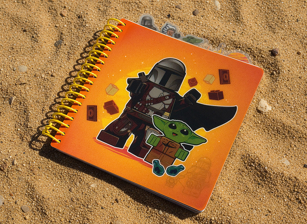 LEGO® STAR WARS™ THE MANDALORIAN™ Spiral Notebook Family (53772)