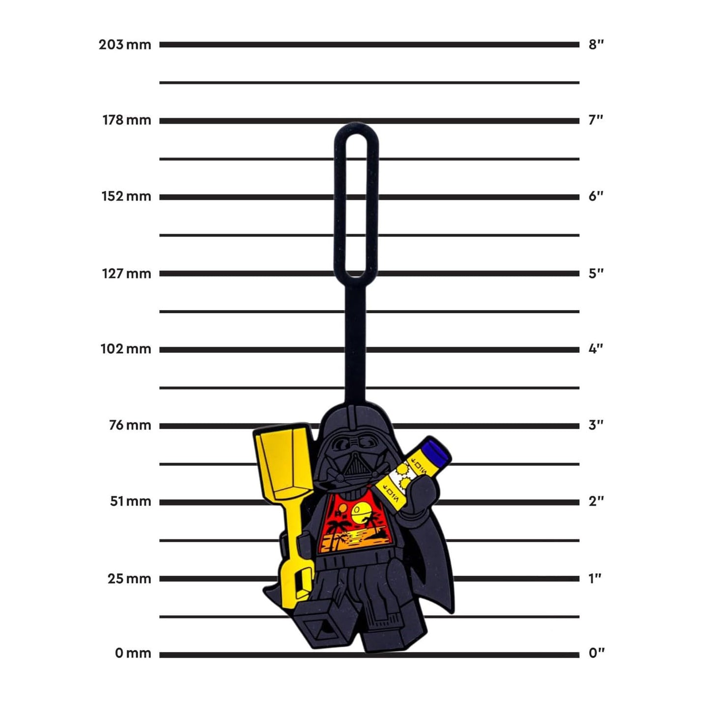LEGO® STAR WARS™ Bag Tag Darth Vader™ Vacation (53776)