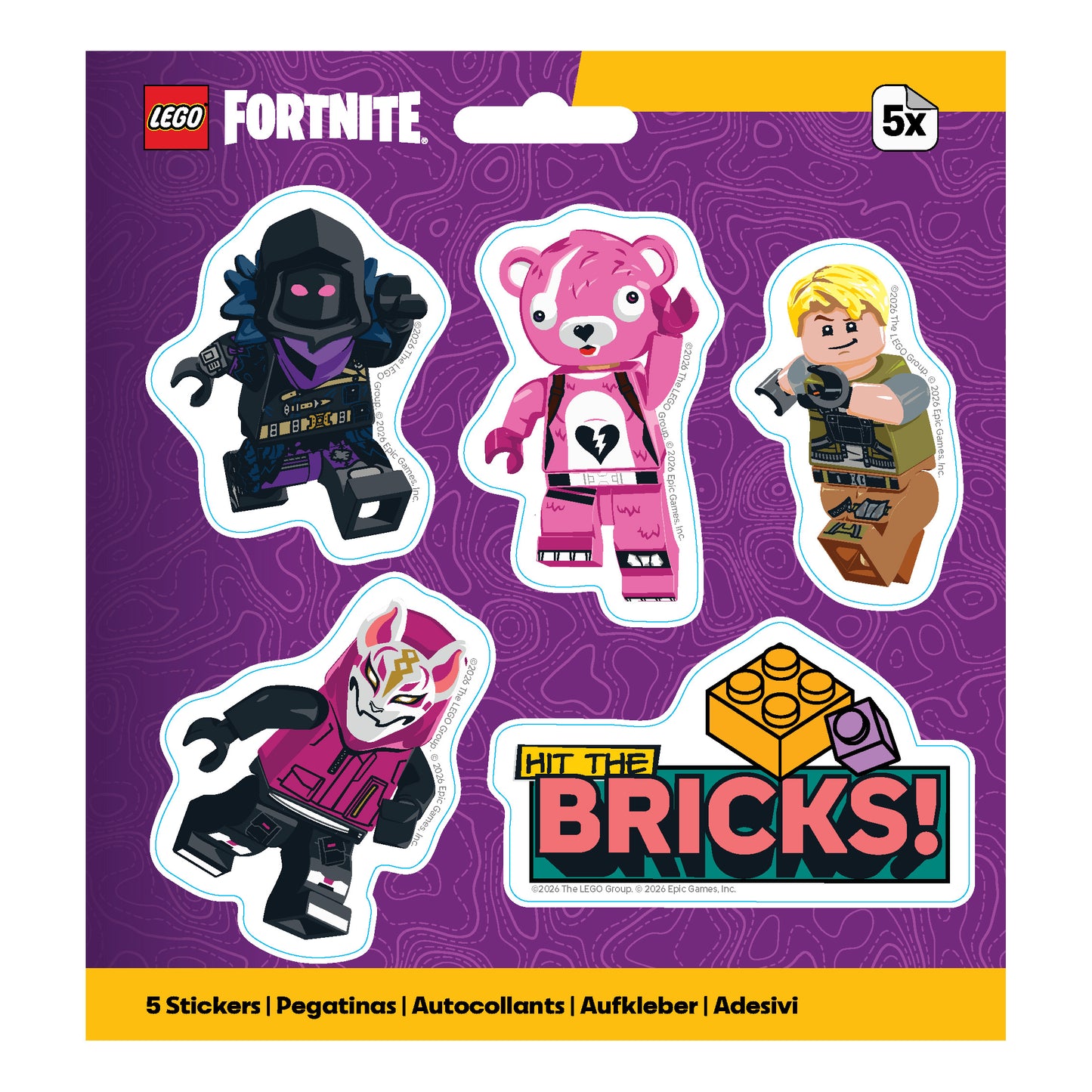 LEGO® FORTNITE® Sticker Hit The Bricks (53821)
