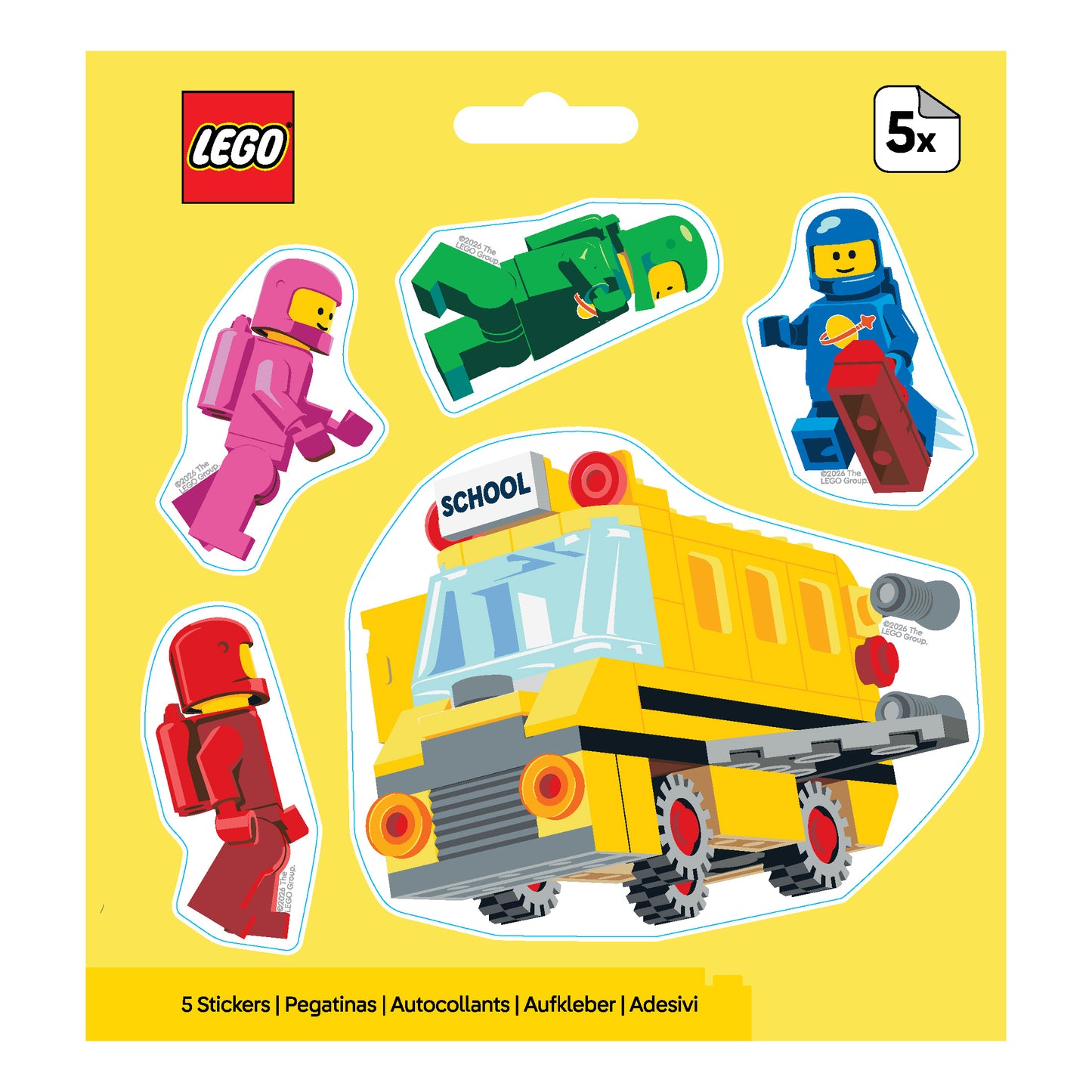 LEGO® Minifigures™ Sticker Space Bus (53824)