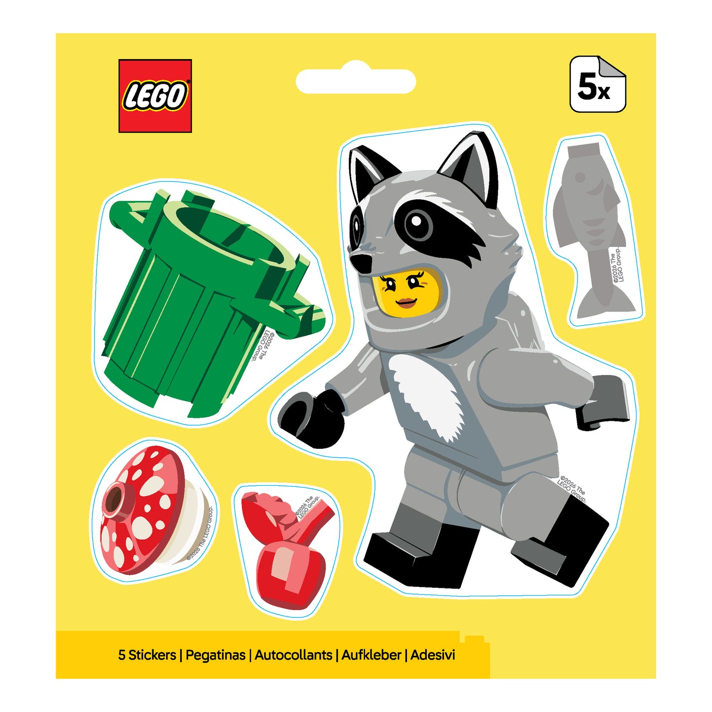 LEGO® Minifigures™ Sticker Raccoon (53825)