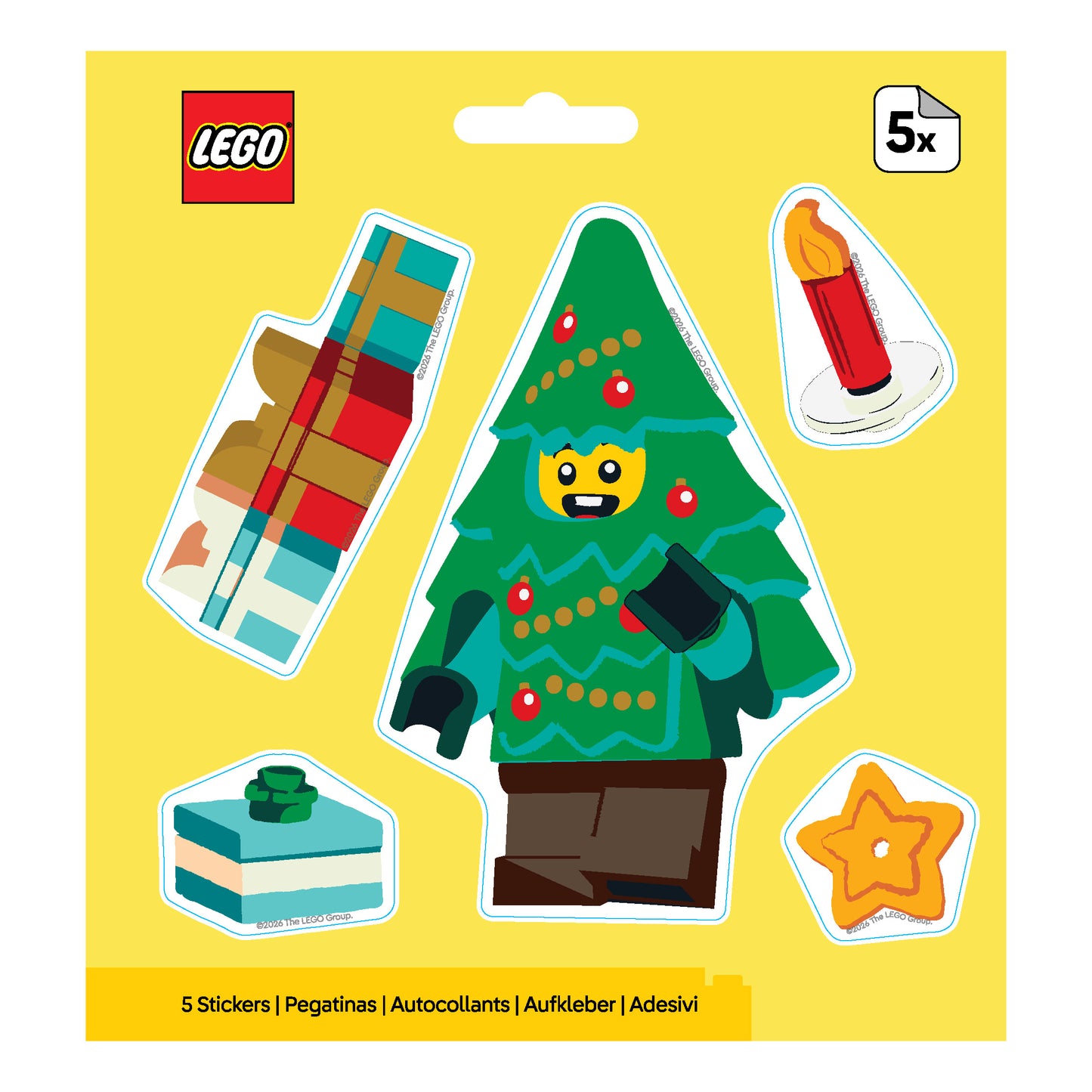 LEGO® Minifigures™ Sticker Holiday Tree Boy (53830)