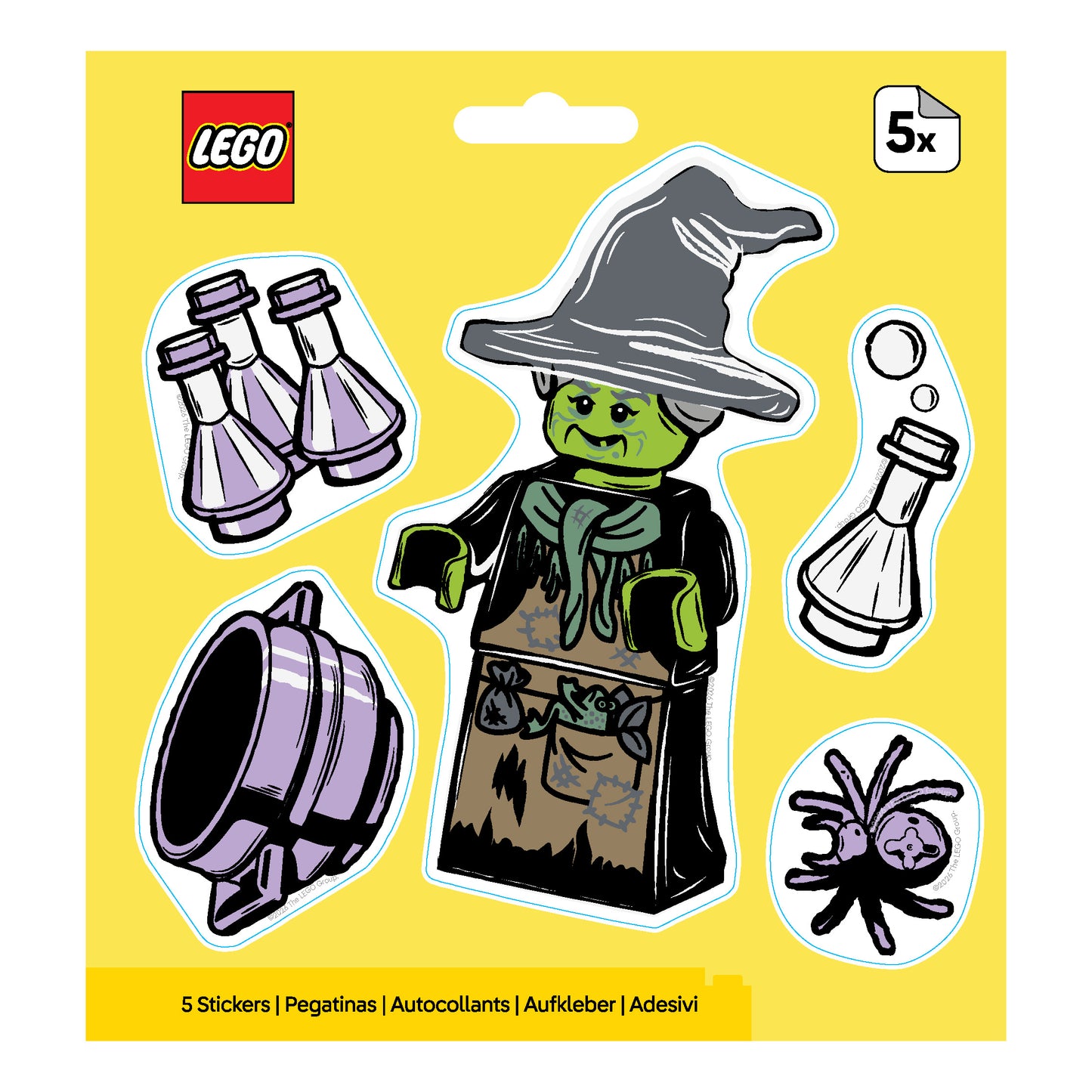 LEGO® Minifigures™ Sticker Halloween Witch (53832)