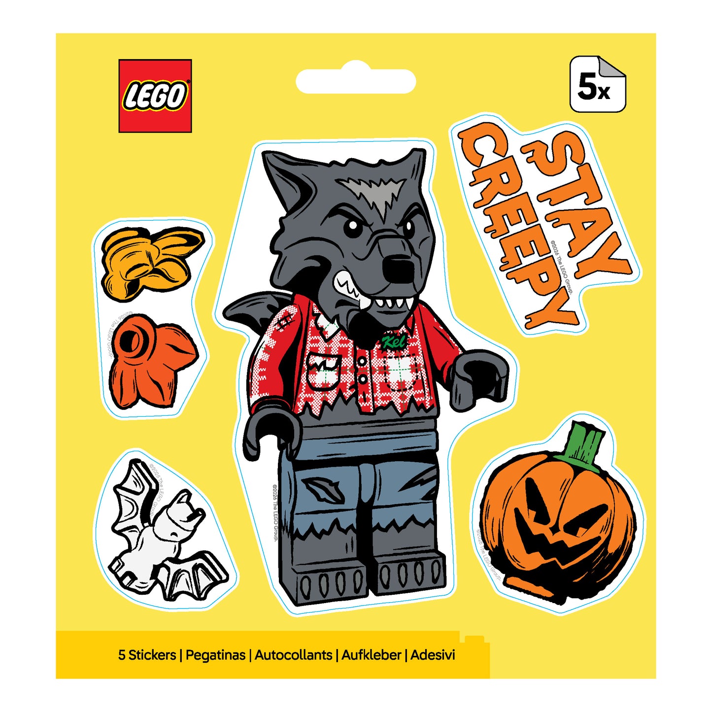 LEGO® Minifigures™ Sticker Halloween Werewolf (53833)