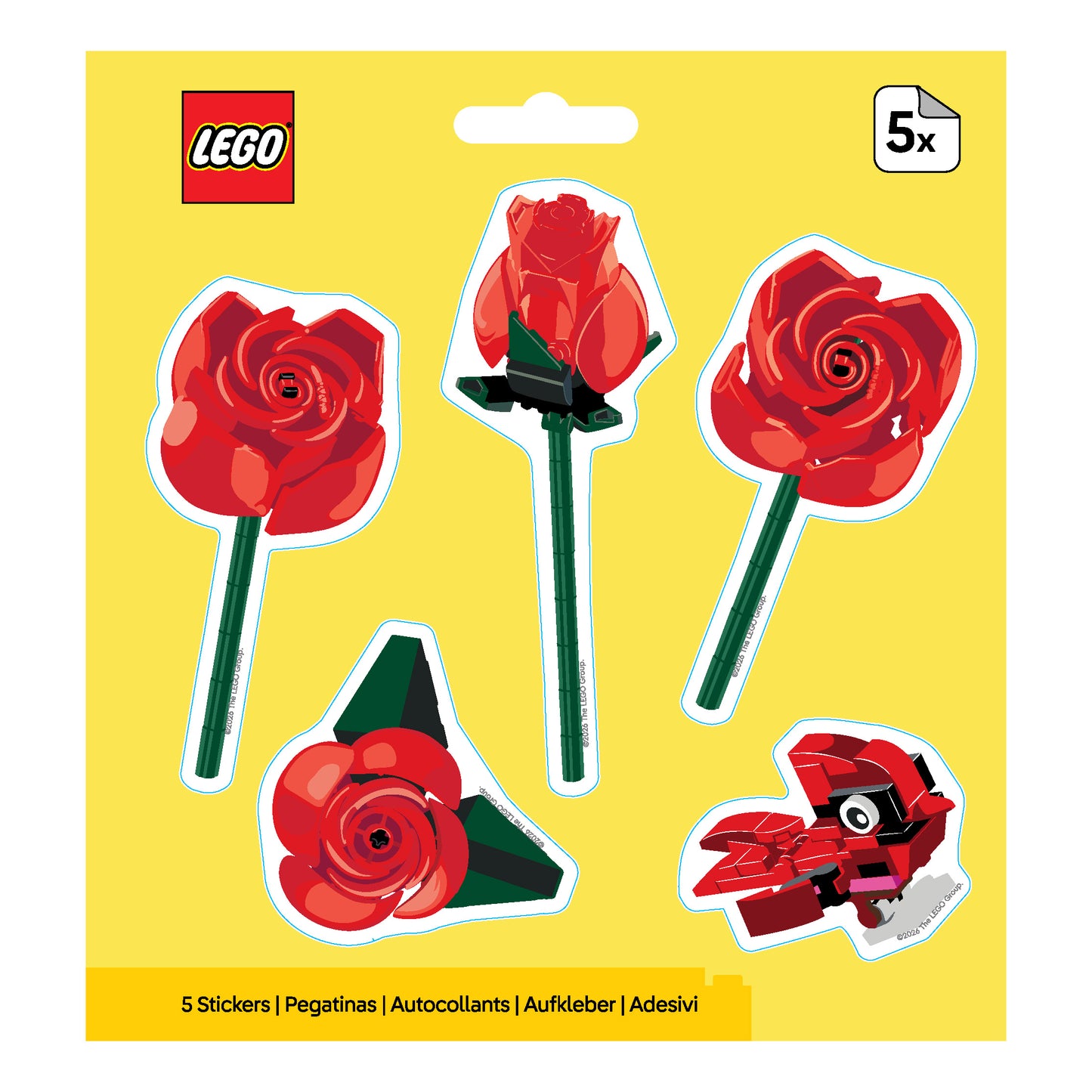 LEGO® Sticker Botanicals Rose (53843)