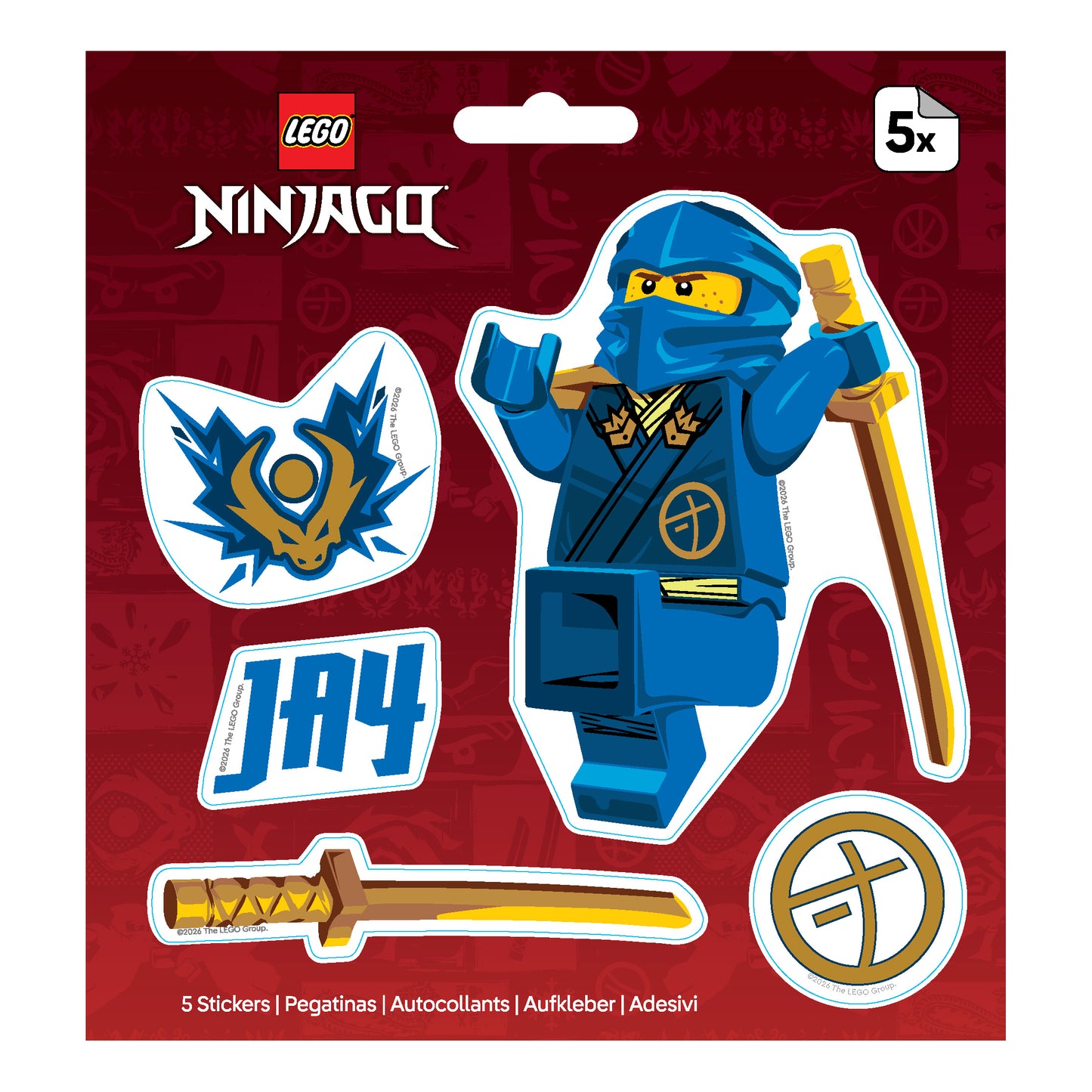 LEGO® Ninjago® Sticker Jay (53850)