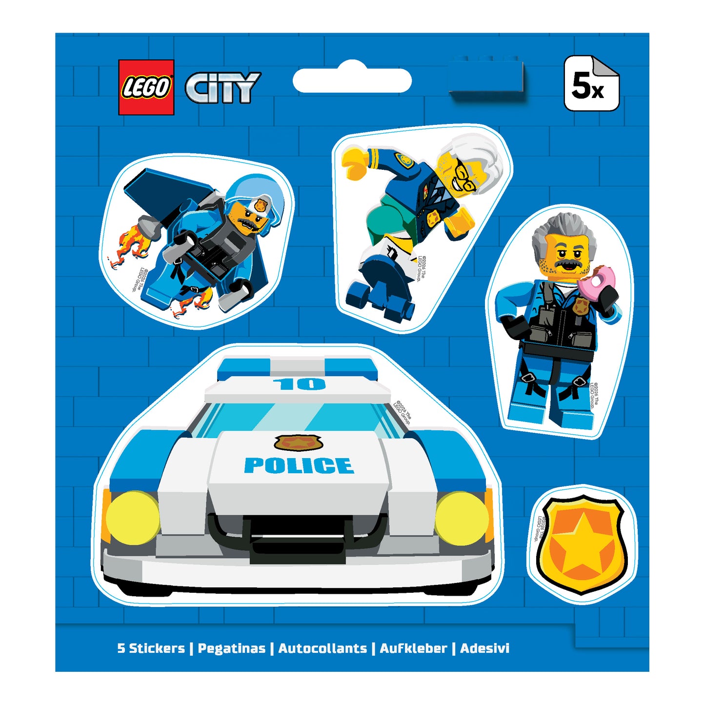 LEGO® City Sticker Police (53852)