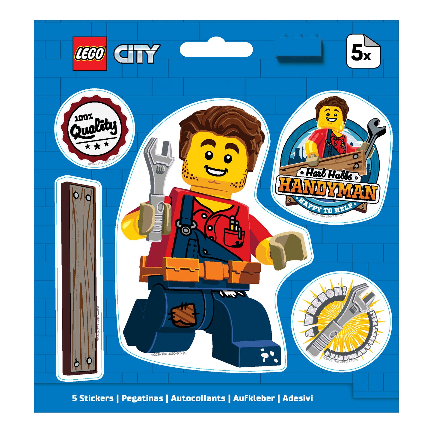 LEGO® City Sticker Harl Hubbs (53853)