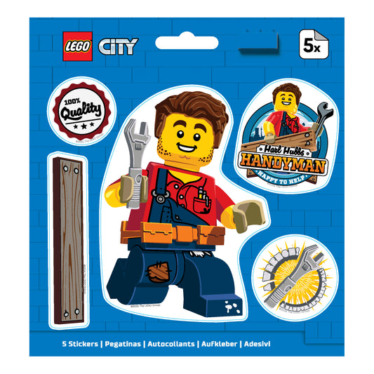 LEGO® City Sticker Harl Hubbs (53853)