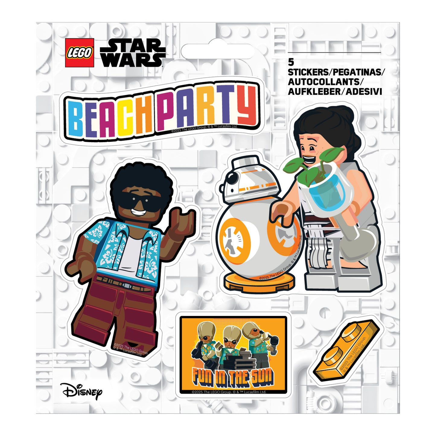 LEGO® STAR WARS™ Sticker Beach Party (53866)