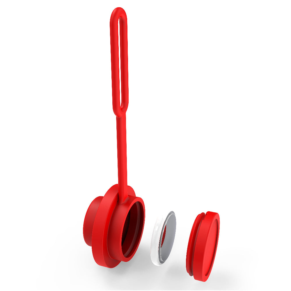 LEGO® AirTag Holder 1x1 Round Red (53909)