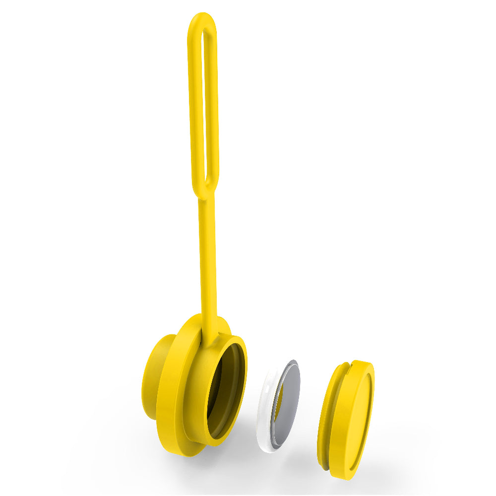 LEGO® AirTag Holder 1x1 Round Yellow (54046)