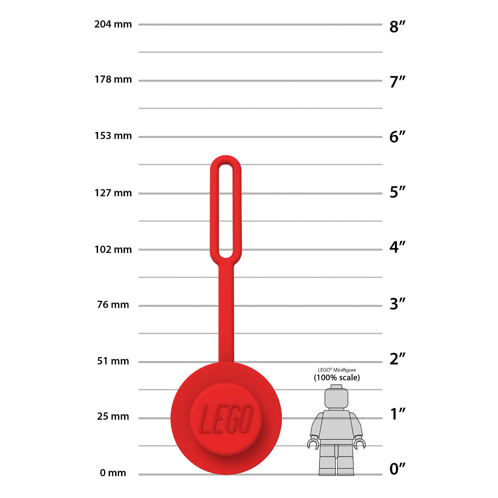 LEGO® AirTag Holder 1x1 Round Red (53909)