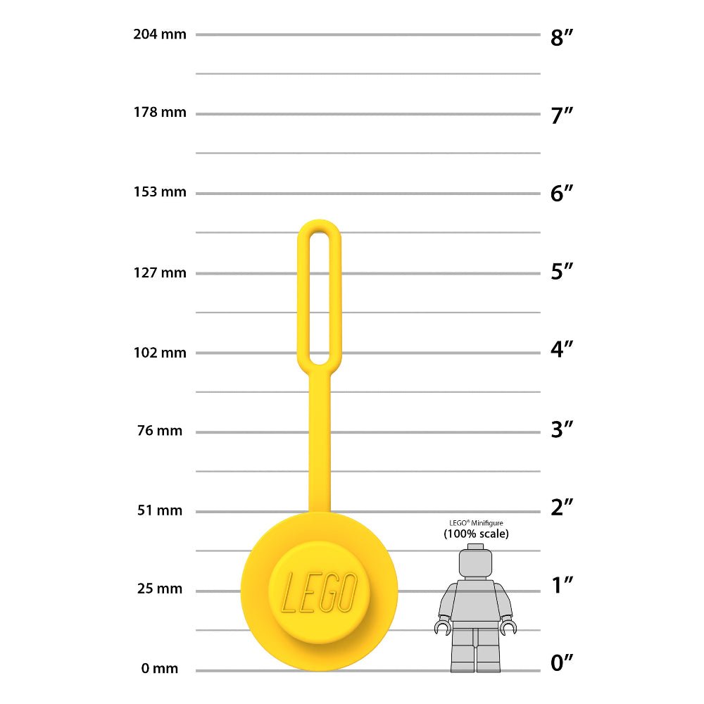 LEGO® AirTag Holder 1x1 Round Yellow (54046)