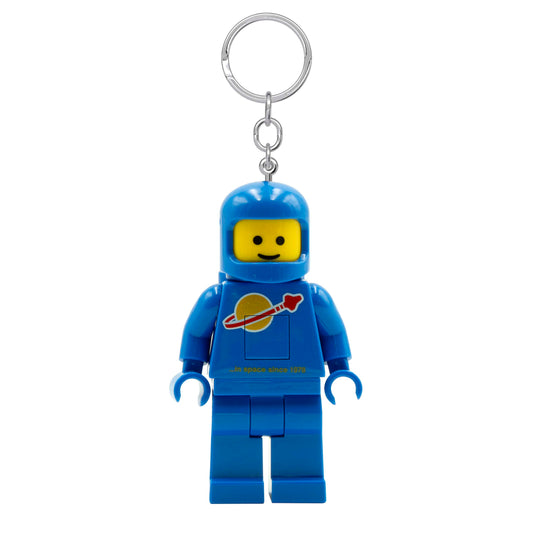 IQ LEGO® Iconic Spaceman Blue LED luminous Key Chain (KE10H)
