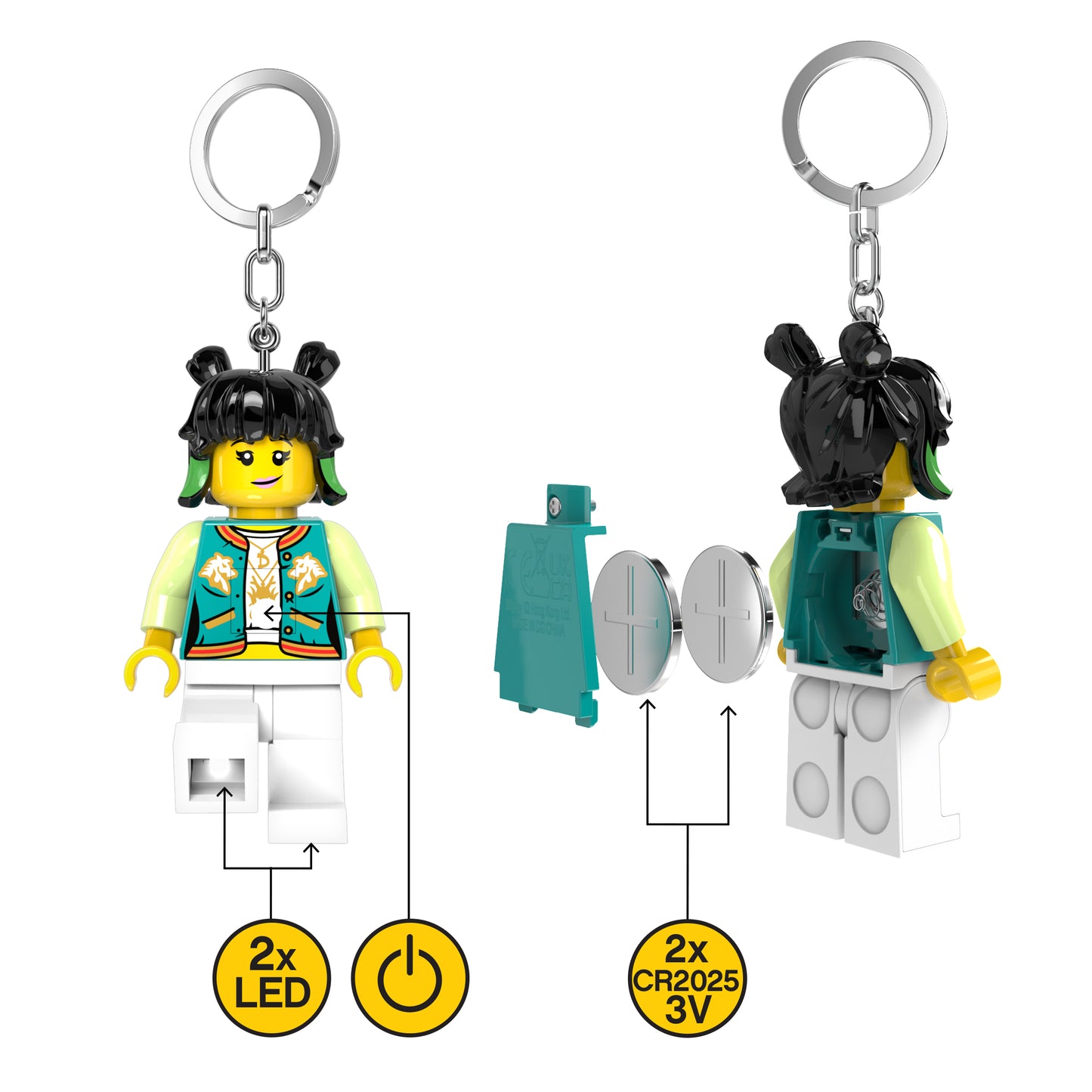 LEGO® Monkie Kid™ Keychain Light Mei (KE228H)